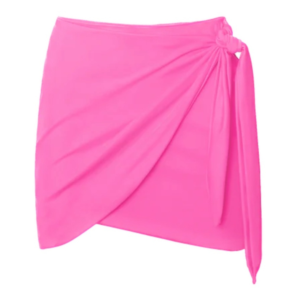 Women's Pink Swim Cover-Up Sarong